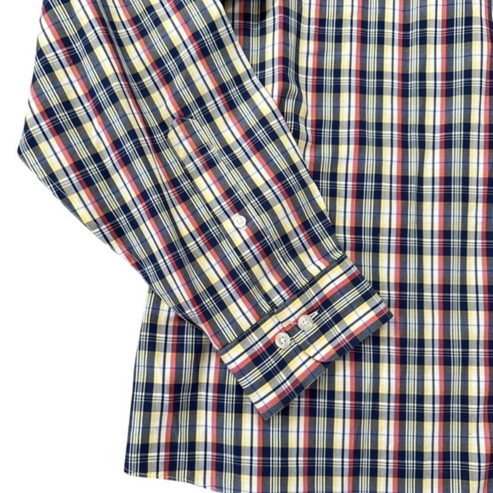 Brooks Brothers Men's Button Up Shirt Regent Non-Iron Supima Cotton Plaid Shirt - Picture 4 of 10